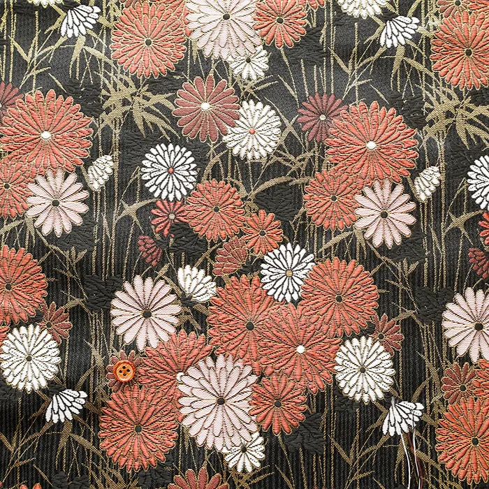 金襴 笹菊