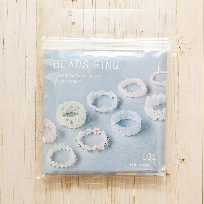 BEADS RINGキット パーリーカラーミックス