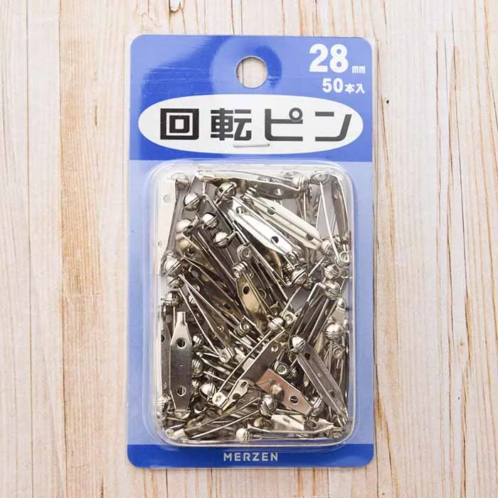 回転ピン　28mm　50本入り
