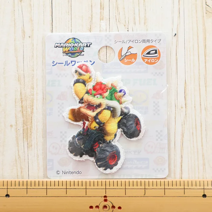 2wayワッペン マリオカートワールド クッパ