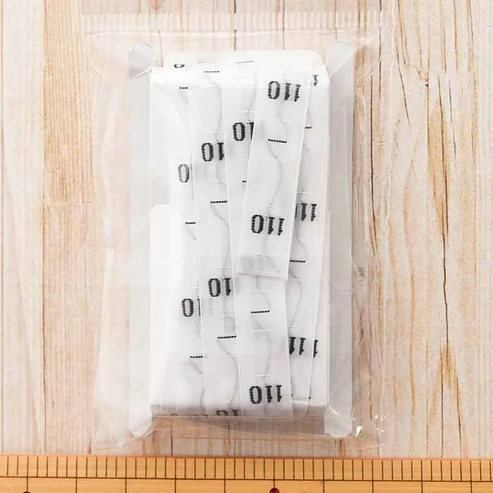 サイズタグ　50個分「110」