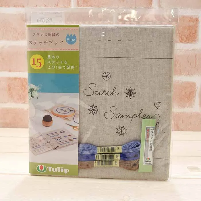 フランス刺しゅうのスケッチブックキット